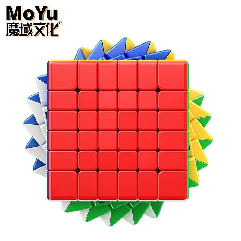 MOYU Meilong 6M V2 ׳ƽ  ť, 6x6x6  ǵ , 6x6  峭, ڼ 